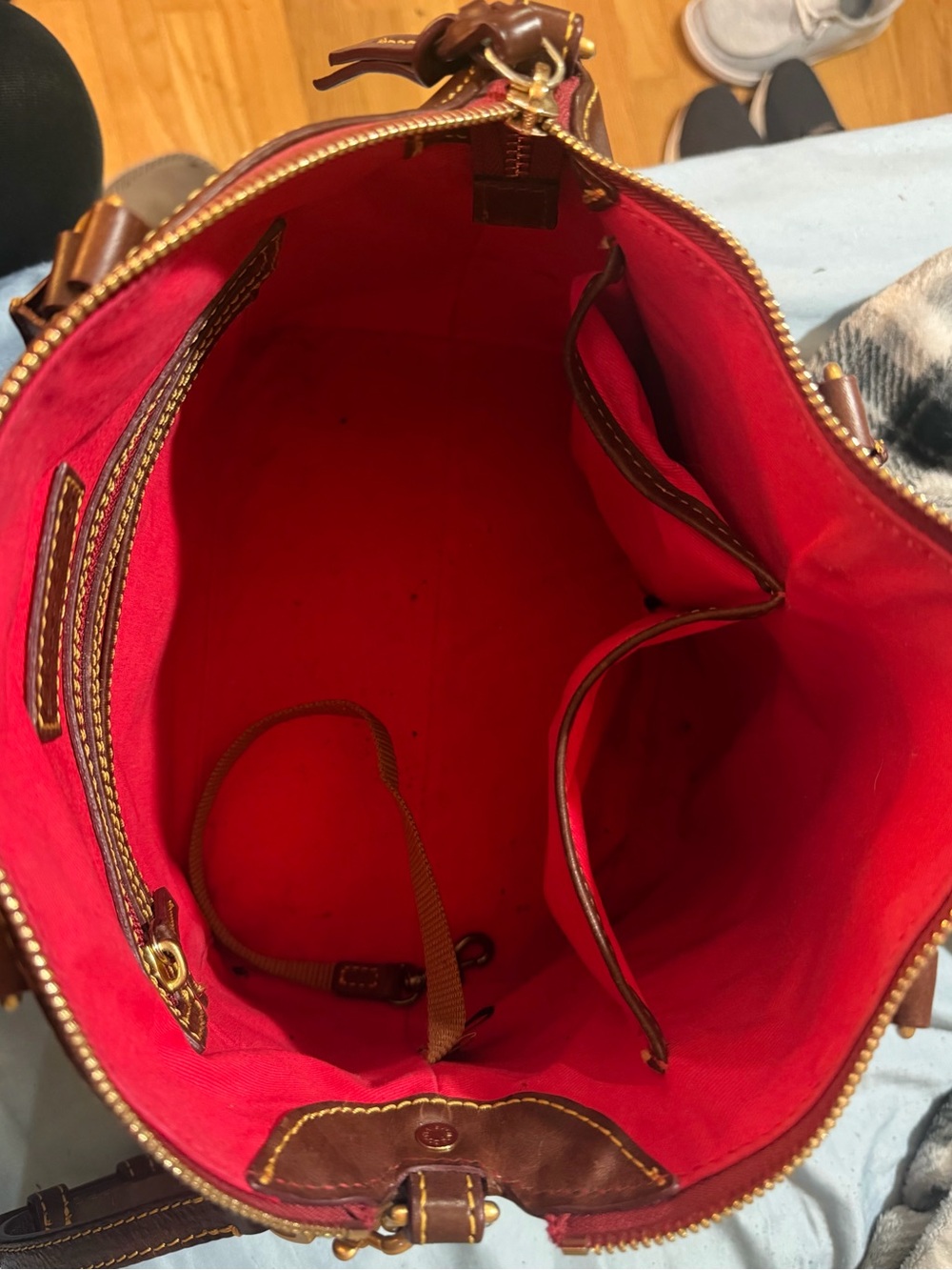 Dooney & Bourke Florentine Dome satchel bag - Picture 4 of 5